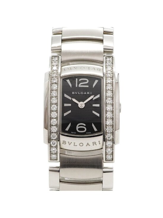 Bvlgari Ashoma Diamond Bezel Black Dial Watch main image 5